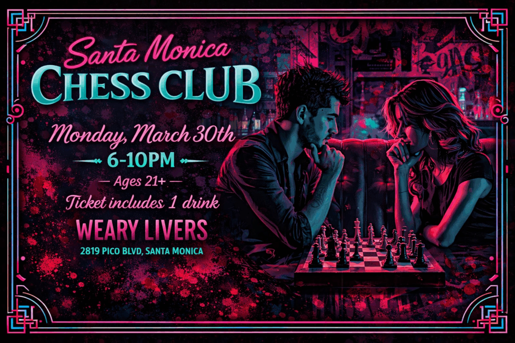 Club de Ajedrez de Santa Mónica | 21+