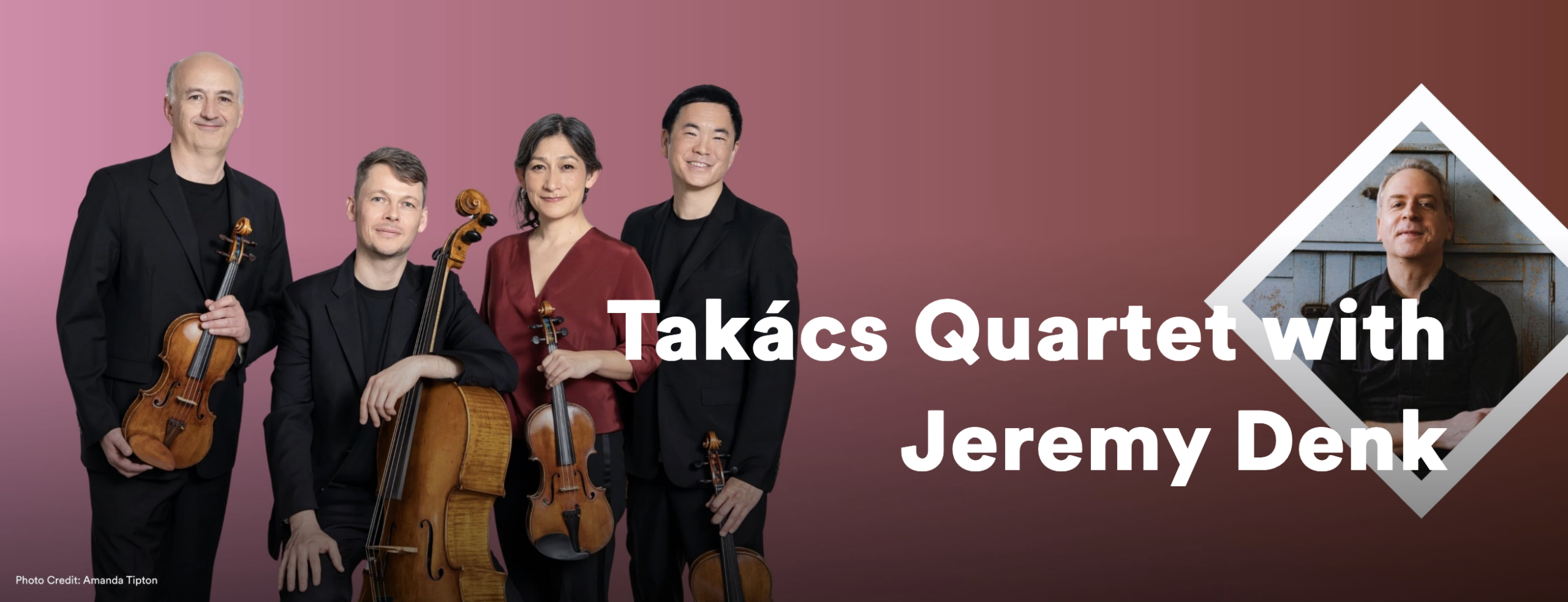 Takács Quartet with Jeremy Denk | Visit Santa Monica
