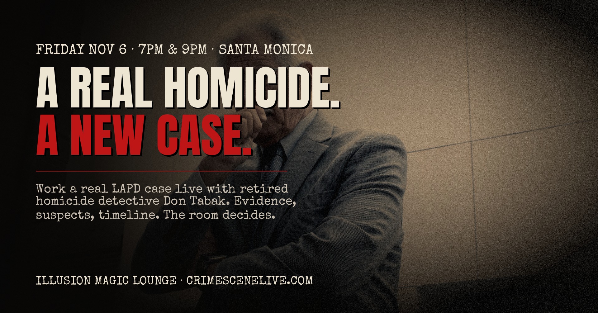 Crime Scene Live: A Real LAPD Homicide Case, Solved Live, photo 2 of 3
